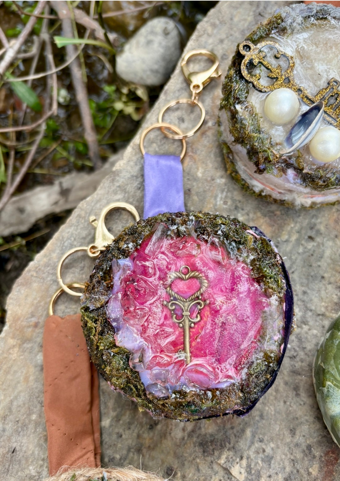 Crystal Key Trinket Jar